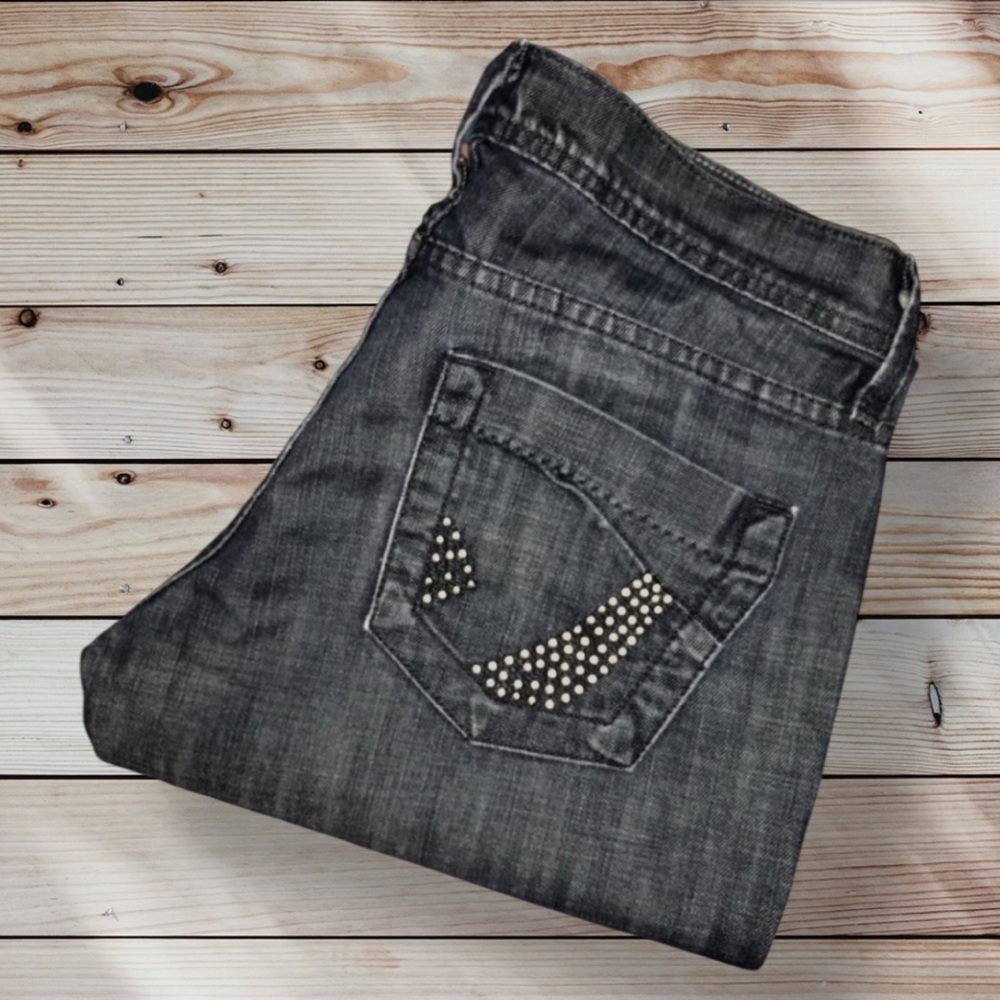 James Jeans LTD ED Limited Ed. Dry Aged Denim Stud Detail Pockets 28
